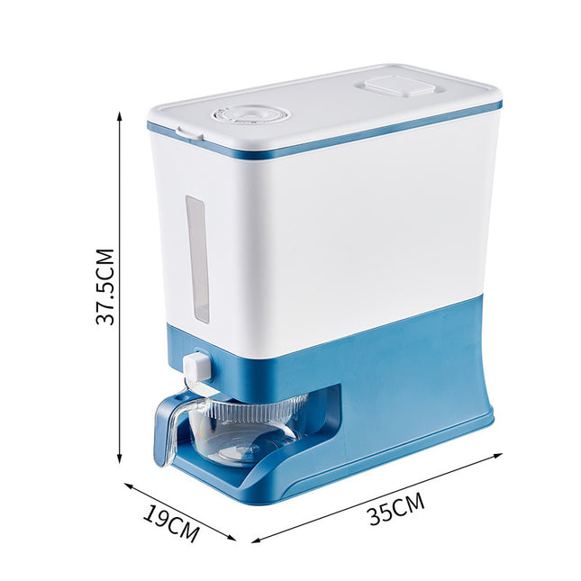 Regular Amber Blue Smart Kitchen Rice Dispenser