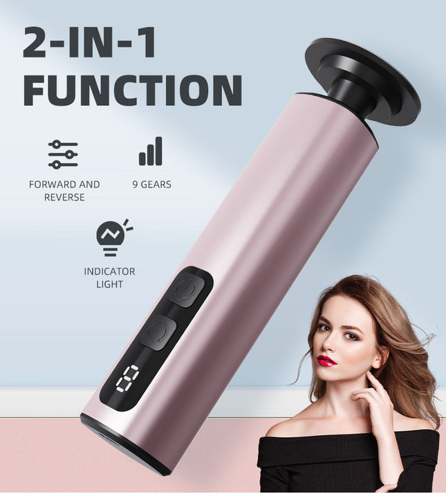 Purple Professional 2-in-1 Electric Foot Callus Remover and Manicure – product detail