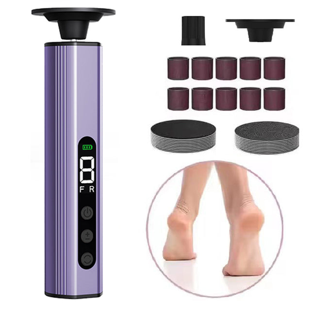 Purple Professional 2-in-1 Electric Foot Callus Remover and Manicure V888-ELOSUNG18454