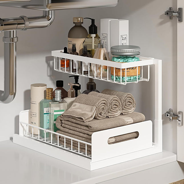 2-Tier Under Sink Organizer and V888-ELOSUNG18459