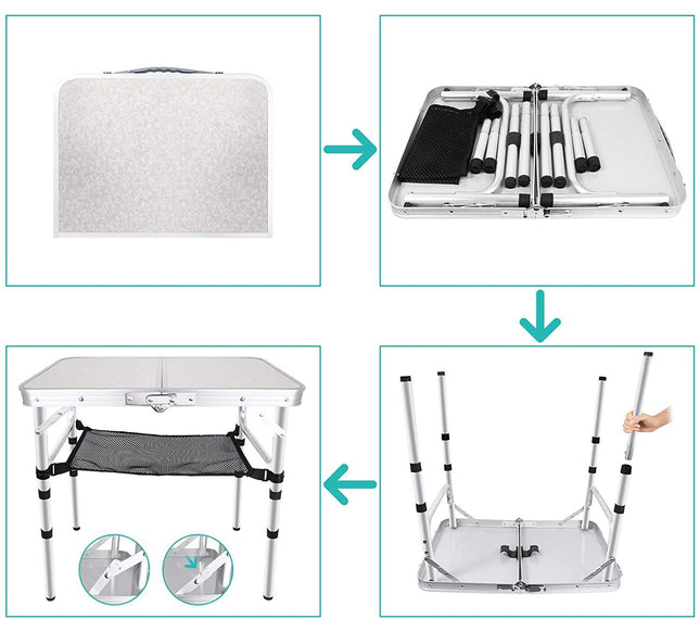 Portable Folding Camping Table with Aluminum – product detail