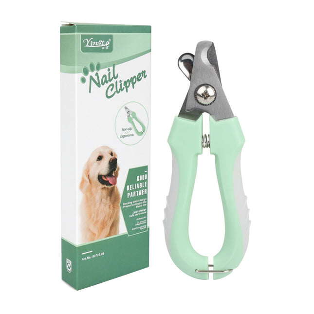 3 PCS Green Professional Pet Nail Clippers for Dogs and V888-ELOSUNG18475 in Stainless Steel / Green