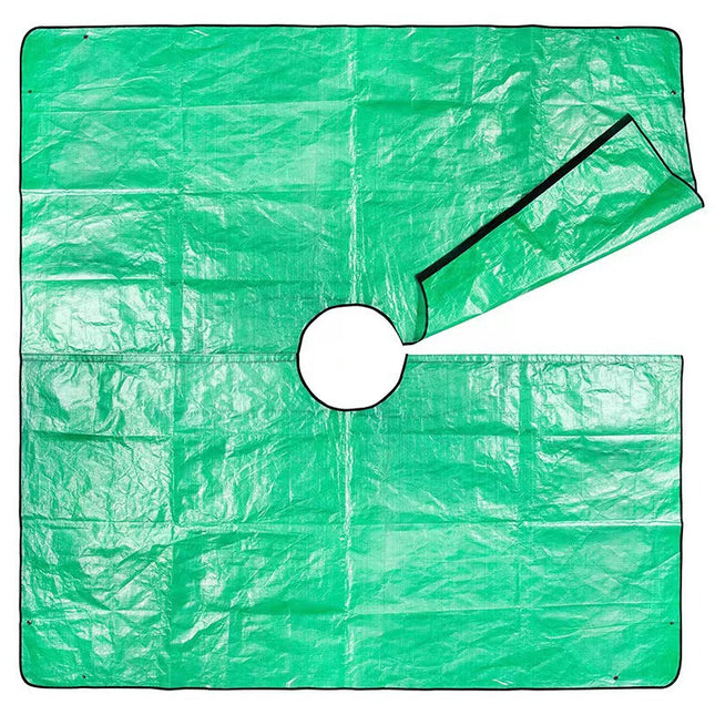 78.7 x 78.7 Inch Garden Leaf Collection Tarp with Center V888-ELOSUNG18478
