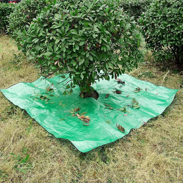 78.7 x 78.7 Inch Garden Leaf Collection Tarp with Center – product detail