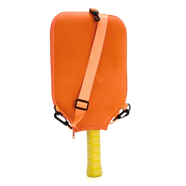 SA02 Orange Neoprene Pickleball Paddle Cover (racket not – product detail