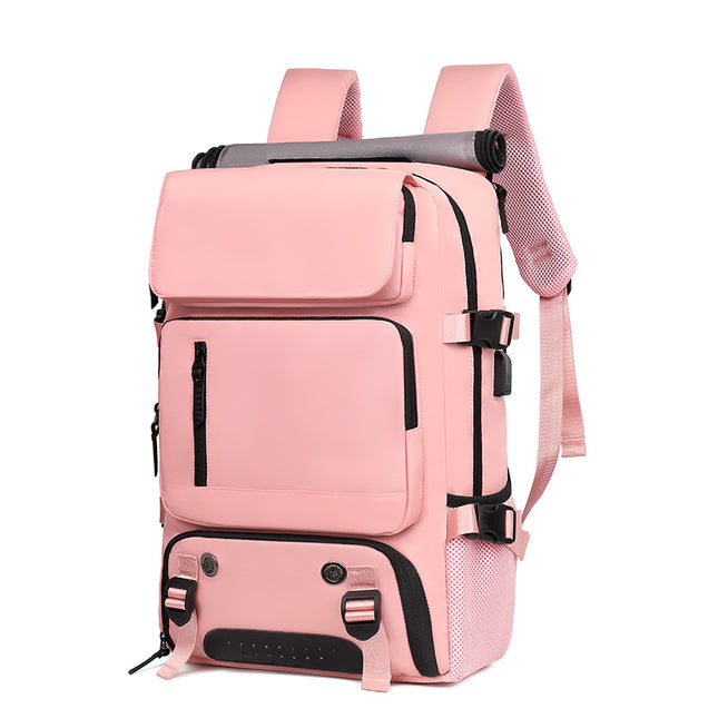 Pink Large Capacity 16-Inch Laptop Travel V888-ELOSUNG18486