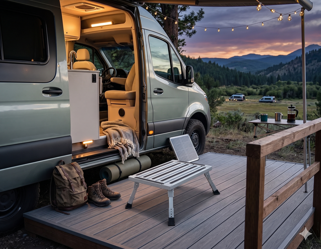 Heavy Duty Aluminum Folding Step – product detail