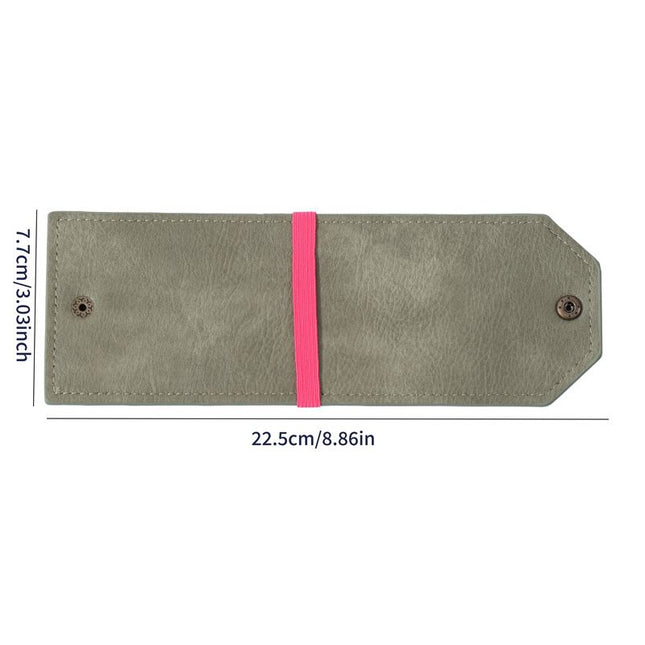 3PCS Green Slim PU Leather Cash Holder and Bill V888-ELOSUNG18497