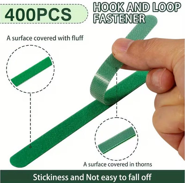 400 pcs Reusable Hook and Loop Cable – product detail