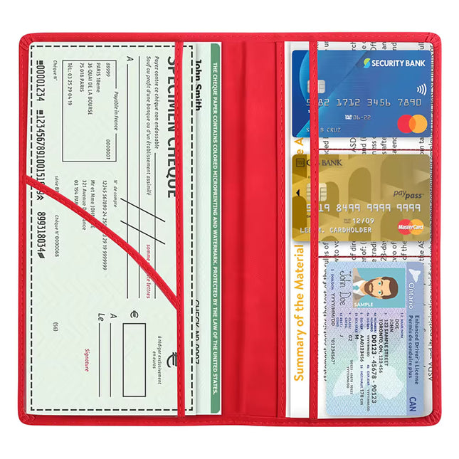 3 Pcs Premium PU Leather Car Registration and Insurance Holder – product detail