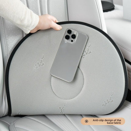 Mint Green 360 Degree Rotating Car Seat Cushion - 53cm Nano Tech Swivel Mobility Aid - Easy Vehicle Entry and Exit for Seniors, Breathable Non Slip Ergonomic Support for Home Office and Travel