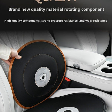 Calm Green 360 Degree Rotating Car Seat Cushion - 53cm Nano Tech Swivel Mobility Aid - Easy Vehicle Entry and Exit for Seniors, Breathable Non Slip Ergonomic Support for Home Office and Travel
