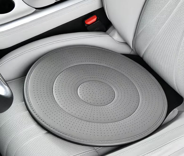 Gray 360 Degree Rotating Car Seat V888-ELOSUNG18551
