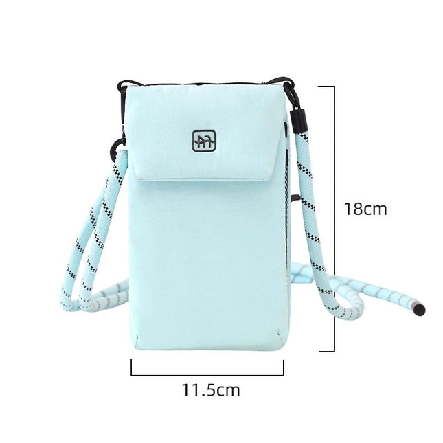 Blue Crossbody Phone Bag