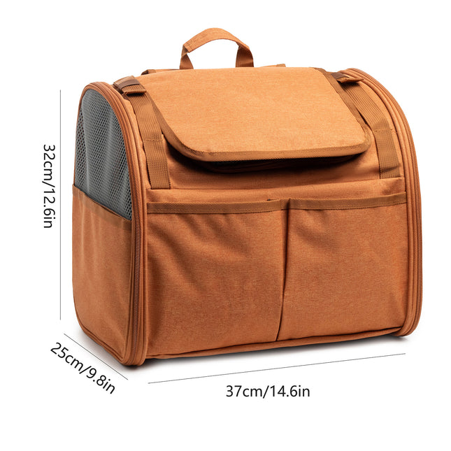 Brown Pet Carrier Backpack – product detail