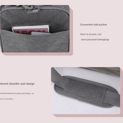 Blue Portable Pet Travel Carrier Bag - Foldable, Durable, and Comfortable for Small Dogs & Cats 45cmx30cmx30cm