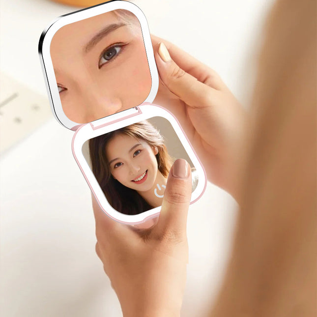 Black LED Makeup Mirror with Light – product detail