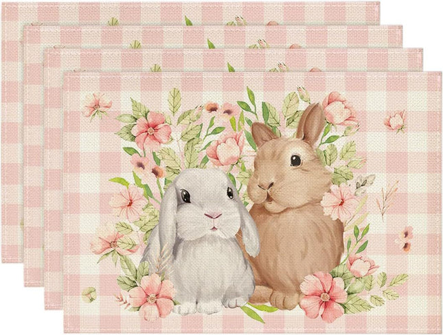 Easter Cotton-Linen Placemats
