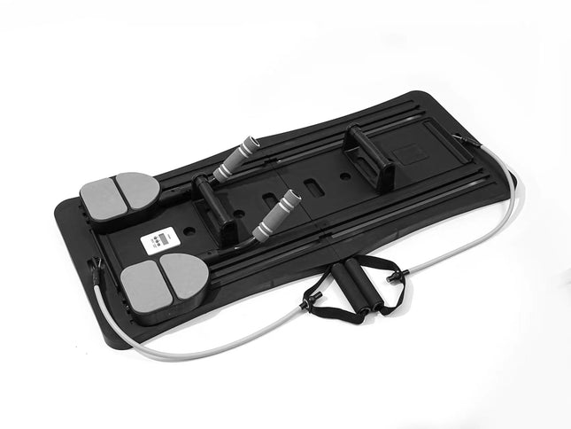 Black Foldable Multi-Functional Abdominal Trainer