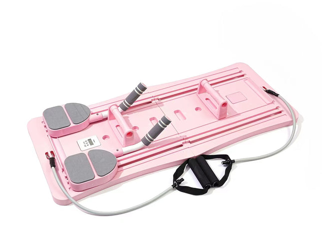 Pink Foldable Multi-Functional Abdominal Trainer