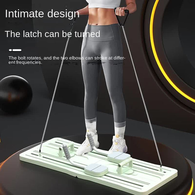 Pink Foldable Multi-Functional Abdominal Trainer – product detail