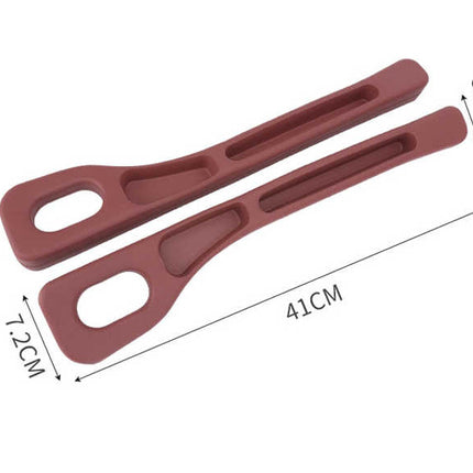 Black Car Seat Gap Filler – 2 Pieces Car Interior Storage Organizer for Front Seat Seam