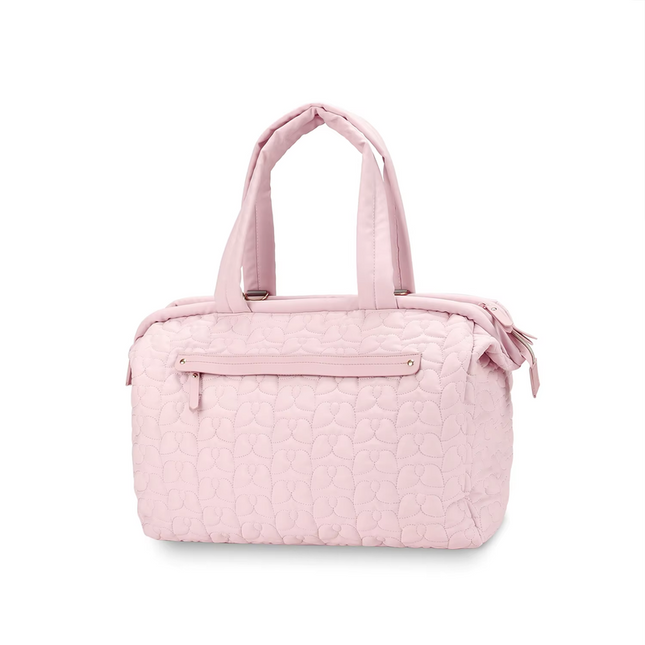 Pink Quilted Pattern Large Capacity Mummy Bag