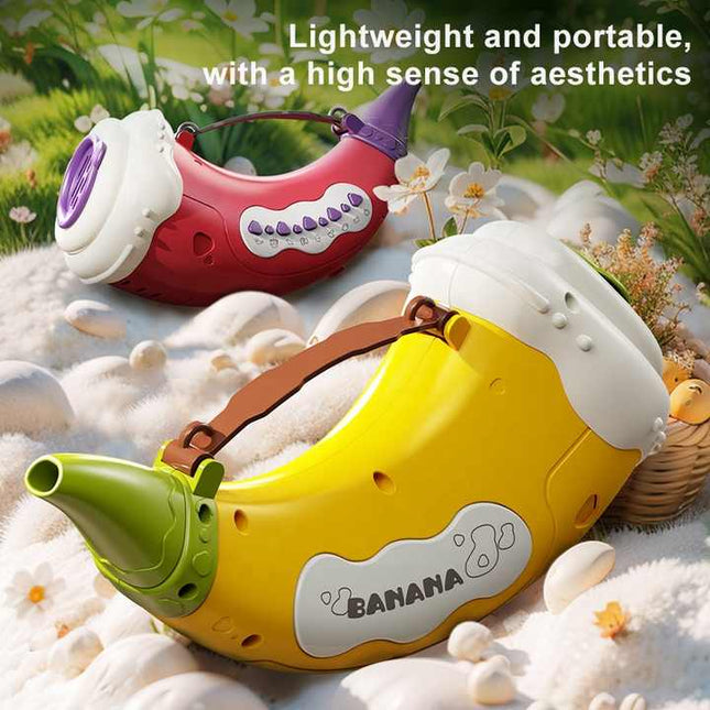 Yellow Interactive Animal Sound Whistle Horn for Kids Lung Capacity Training and 30 Plus Sound Effects Toy – product detail
