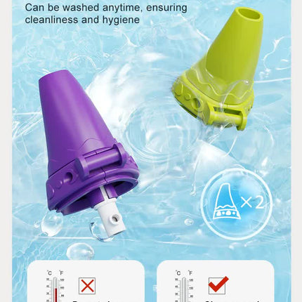 Yellow Interactive Animal Sound Whistle Horn for Kids – Lung Capacity Training and 30+ Sound Effects Toy