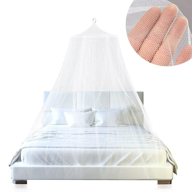 White Hanging Princess Bed Canopy Mosquito Net – product detail