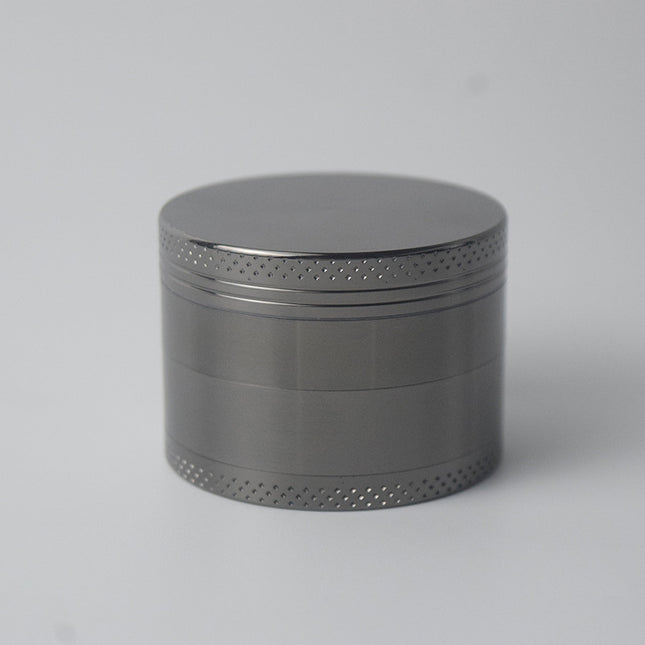 Grey Premium 4-Layer Zinc Alloy Herb Grinder