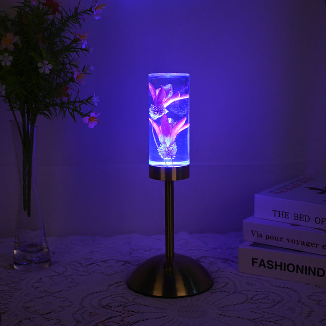 lily Eternal Flower Acrylic Table Lamp – product detail