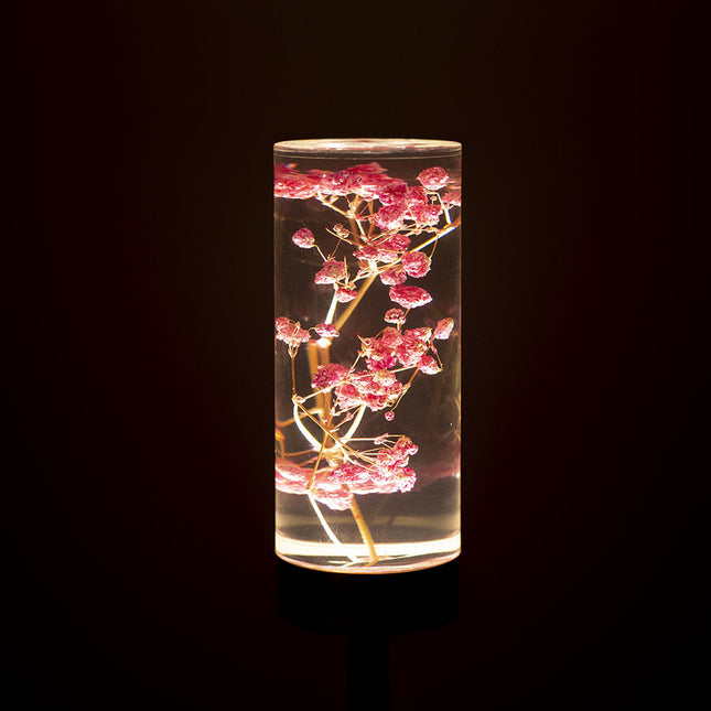 Gypsophila Paniculata Eternal Flower Acrylic Table Lamp