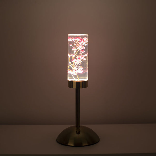 Gypsophila Paniculata Eternal Flower Acrylic Table Lamp – product detail