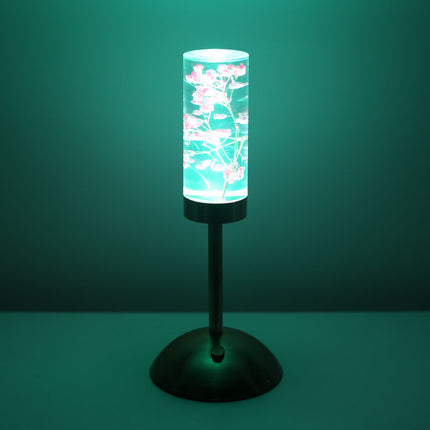 Gypsophila Paniculata Eternal Flower Acrylic Table Lamp - Color-Changing LED, USB Rechargeable, Touch Control