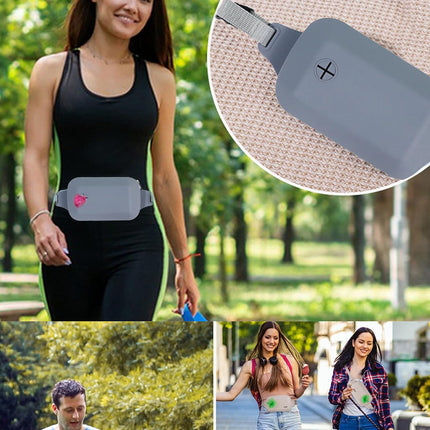 Pink Silicone Pet Treat Pouch for Dog Training - Portable Waist Bag with Waste Bag Holder