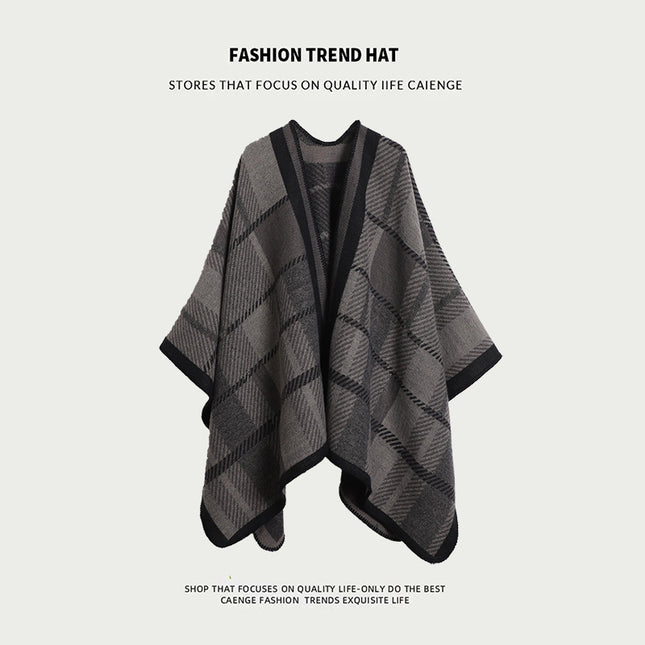 Grey Ethnic Boho Shawl for Women