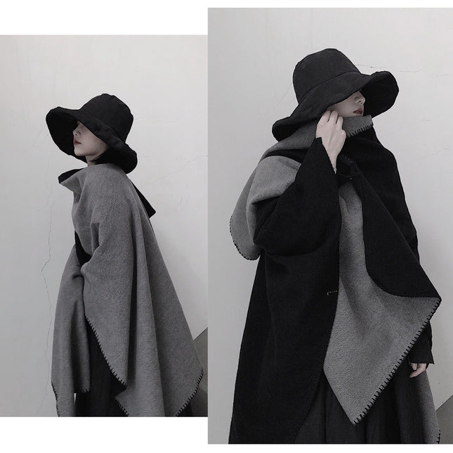 Grey Ethnic Boho Shawl for Women – product detail