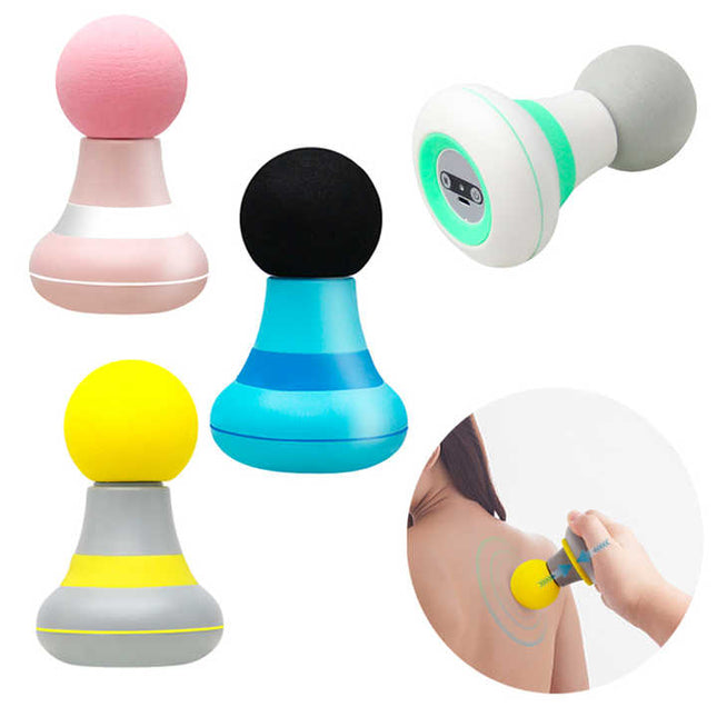 2 Pcs Grey And Green Mini Massage Gun – product detail