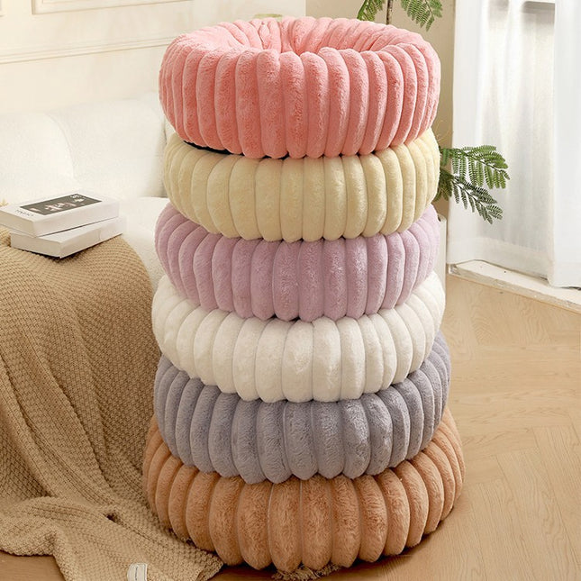 White Plush Pet Bed – product detail
