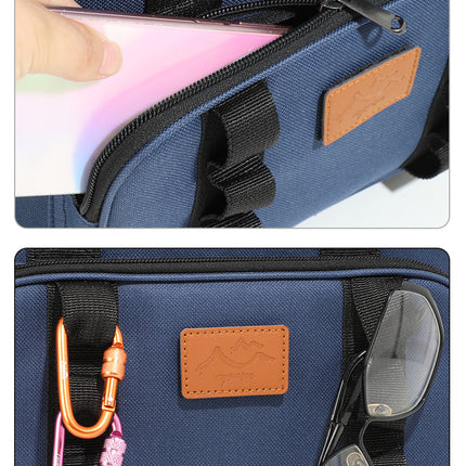 Khaki 23L Extra Large Insulated Cooler Bag with Double Layers - Perfect for Camping, Picnics, and Outdoor Adventures