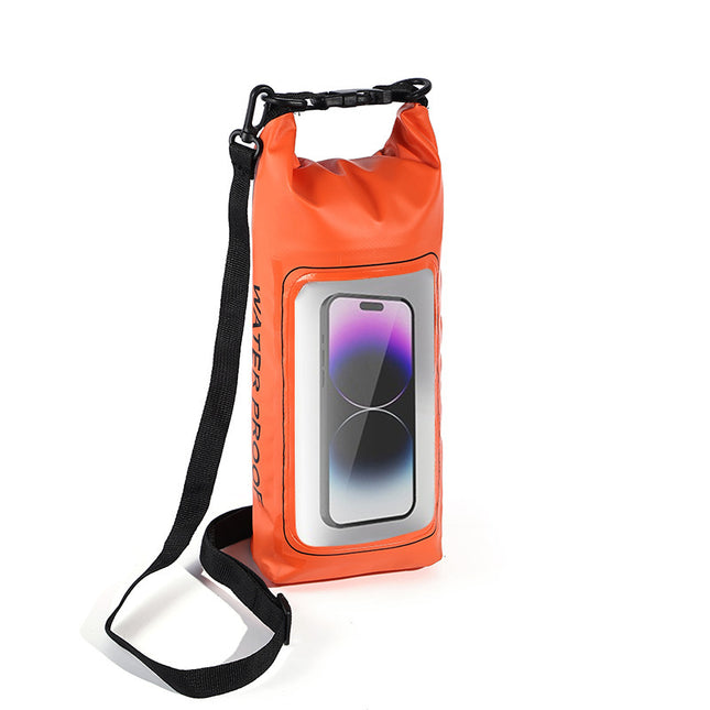 Orange 2L Waterproof Phone Pouch