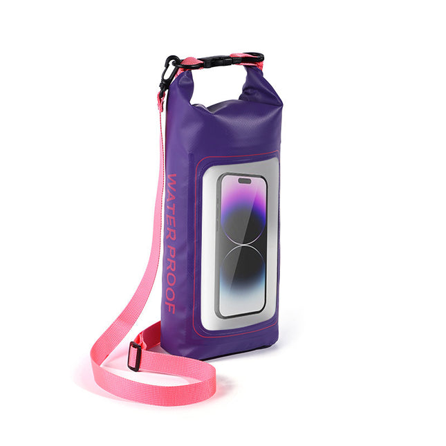 Purple 2L Waterproof Phone Pouch