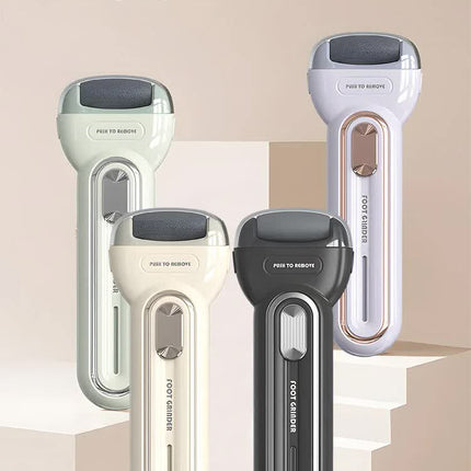 Light Purple Electric Foot Grinder with USB Charging - Dual-Speed Callus Remover for Smooth, Exfoliated Feet