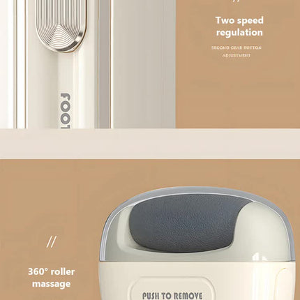 Light Purple Electric Foot Grinder with USB Charging - Dual-Speed Callus Remover for Smooth, Exfoliated Feet