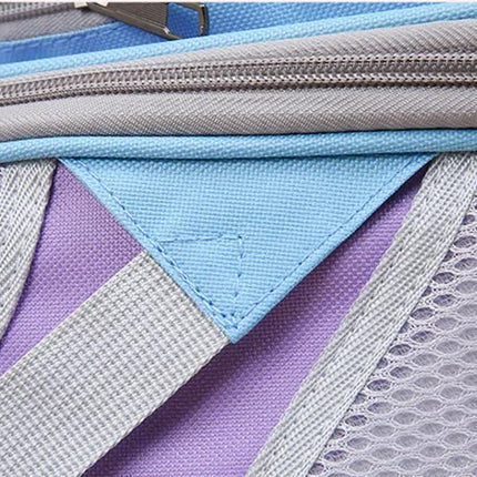 Khaki Portable Pet Carrier Backpack - Spacious, Breathable, and Travel-Friendly for Cats and Small Dogs