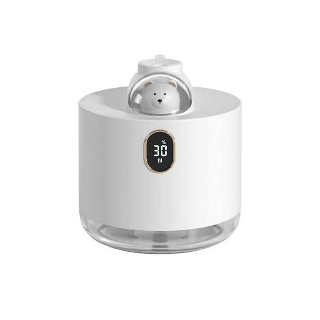White Astronaut Humidifier with LED Night Light
