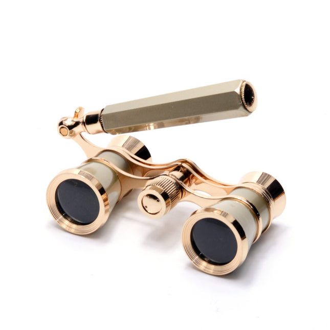 Champagne Gold Elegant Theatre Binoculars