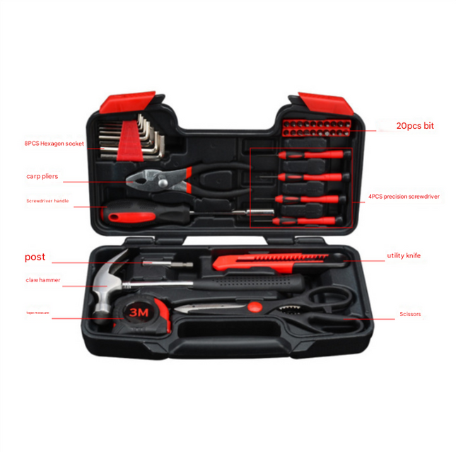 39-Piece Home Tool Kit – product detail