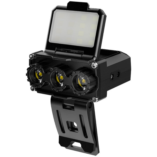 Black Rechargeable LED Headlight